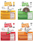 Peaceful Squirrel Variety The New Primal Snack Mates 4 Pack Variety of 4 Flavors 20 Meat Sticks Whole30 Approved Paleo Gluten Free Soy Free Low Carb High Protein Pantry Snacks 05 Ounce