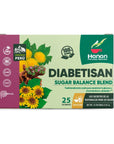 Hanan Peruvian Secrets Deabetisan Herbal Tea  100 Natural S ugar Balance Blend  25 Tea Bags  Traditionally used for Supporting Glucose Levels