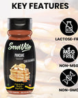 Sugar Free Pancake Syrup Zero Calories and Fat Free 106 FL OZ  No Sugar Pancake Syrup Dessert Topping GlutenFree NonGMO Vegan and Keto Friendly  ServiVita