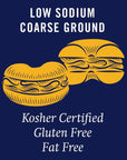 Gold’s Low Sodium New York Deli - Kosher Certified, Gluten Free, Fat Free, Only 10 Calories per Serving - Made in the USA