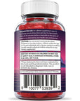 Justified Laboratories (3 Pack) Gemini Keto Gummies 1000MG ACV with Pomegranate Juice Beet Root B12 180 Gummys