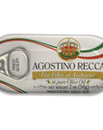 Agostino Recca  Flat Fillets of Anchovies in Olive Oil 3 2 Ounce Tins