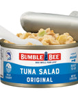 Bumble Bee Lunch On The Run Tuna Salad with Crackers Kit 82 oz Pack of 4  Ready to Eat Includes Crackers Cookie  Peaches  Wild Caught Tuna  Shelf Stable  Convenient Source of Protein