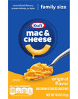 Kraft Original Macaroni  Cheese Dinner Family Size 145 oz Box