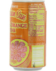 Hawaiian Sun Drink MangoOrange 115Ounce Pack of 24