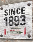 Spearmint WRIGLEY'S Chewing Gum, 15 Count (Pack of 10)