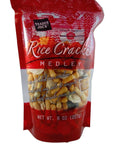 Trader Joes Gluten Free Rice Cracker Snack Mix Medley 8 oz Bag Pack of 2