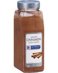 McCormick Culinary Ground Cinnamon, 18 oz - One 18 Ounce Container of Pure Ground Cinnamon Powder Perfect for Professional Use and Baking Cakes, Cookies, Pies, Custards, and Puddings