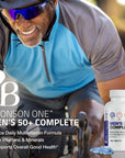 Bronson ONE Daily Mens 50+ Complete Multivitamin Multimineral, 180 Tablets