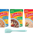 Isadora Vegetarian Refried Beans Bundle of 3 and a Silicone Spatula