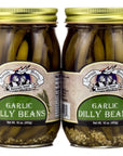 Amish Wedding Garlic Dilly Beans 16oz Pack of 2