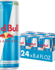 Red Bull Sugar Free Energy Drink, 8.4 Fl Oz - 24 Cans (6 Packs of 4)