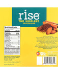 Rise Whey Protein Bar, Snickerdoodle, Healthy Breakfast Snack Bar, 18g Protein Bar 3g Dietary Fiber, 4 Natural Whole Food Ingredients, Simplest Non-GMO, Gluten Free, Soy Free Bar, 12 Pack…