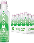 Karma Wellness Flavored Probiotic Water Watermelon Wild Berry 18 Fl Oz Pack of 12 Immunity and Digestive Health Support Low Calorie 2 Billion Active Cultures