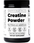 Santa Cruz Paleo Creatine Powder, Supports Muscle Growth -  100 Servings, 400g