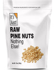 Its Just  Raw Pine Nuts Pignolias No PPO Ideal for Pesto Salads Roasting 10oz