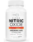 Type Zero Nitric Oxide 6X Booster, 150 Veggie Capsules - Natural Supplement - Beetroot, Arginine AKG, Citrulline, Pine Bark, Garlic & VIT C | 