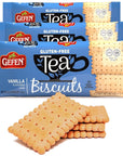 Gefen Gluten Free Vanilla Tea Biscuits 42oz 3 Pack  Social Tea Biscuits  Kosher for Passover