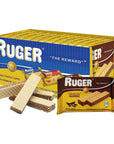 Ruger Wafers Austrian Wafers Chocolate 2125 Ounce Pack of 12