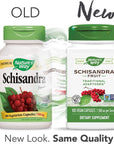 Nature's Way Schizandra Capsules, Fruit, 100 Count (Pack of 2)