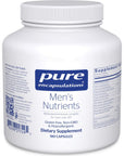 Pure Encapsulations Men's Nutrients - Multivitamin Mineral Supplement to Support Energy, Endurance & Stamina in Men Over 40* - with Vitamin D, Vitamin C & Trace Minerals - 180 Capsules