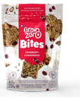 Grain Zero Snacks Gluten Free and Grain Free Bites Cranberry 529 Ounce Pack of 1