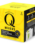 Q Mixers Tonic Water Premium Cocktail Mixer Made with Real Ingredients 75 fl oz cans Pack of 4