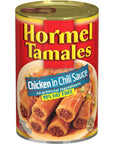 HORMEL Chicken Tamales Canned Tamales 15 Oz Pack of 12