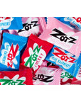 Zotz Fizz Power Candy Assorted  Fruit Flavored Hard Candy with a Fizzy Center  230g Bag Single Pack  Cherry Watermelon  Blue Raspberry  GlutenFree