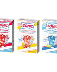 SINGLES TO GO Drink Mix Variety 12 Pack  3 Sonic Flavors 4 Jolly Flavors and 5 Starburst Flavors  Powdered Drink Mix  On the go Convenience