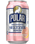 Polar Seltzer Variety Special Cranberry Lime Mandarin Ruby Red Grapefruit Lime Flavor 12 oz Can 3 x 4 Flavors Total of 12 Cans