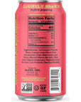 Culture Pop Soda Sparkling Probiotic  40 Calories per can Vegan NonGMO  12 Fl Oz Cans Watermelon Lime Pack of 6