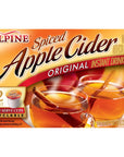 Alpine Spiced Apple Cider Original Instant Drink Mix 12Count 81Ounce CupsTotal of 972Oz