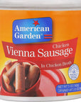 American Garden Chicken Vienna Sausage 130g