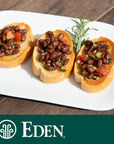 Eden Organic Black Soybeans 15 oz Can 6Pack Complete Protein No Salt Added NonGMO Gluten Free US Grown Heat and Serve Macrobiotic Soy Beans