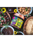 Fabalous Organic Chocolate Spread Hazelnut and Cocoa Chickpea Spread Vegan Dairy Free No Palm Oil Less Sugar More Protein 705oz