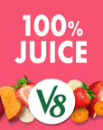 V8 Strawberry Banana 100 Fruit and Vegetable Juice 8 fl oz Can 6 Pack