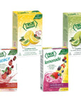 True Lemon Variety Pack  True Lemon  Lime Crystals Energy CherryCran  Wildberry Lemonade 3232610 ct Pack of 4 in ONDAGO Packaging