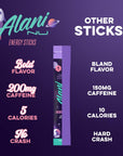 Alani Nu COSMIC STARDUST Energy Sticks  Energy Drink Powder  200mg Caffeine  Pre Workout Performance with Antioxidants  OnTheGo Drink Mix  Biotin B Vitamins  Zero Sugar  5 Calories  10 Pack