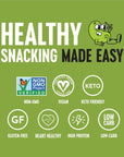 The Only Bean Edamame Dry Roasted Edamame Beans Snack Wasabi Soy Sauce Wasabi Peas Alternative Asian Japanese Snacks Healthy High Protein Snacks Low Carb Gluten Free 4oz Pack of 3