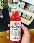 Lurisia La Nostra Aranciata Rossa Carbonated Blood Orange Beverage  93 oz 24 Glass Bottles