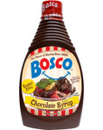 Bosco Sugar Free Chocolate Syrup 18oz  Kosher for Passover  No High Fructose Corn Syrup