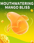 Amos Peelable Mango Candy Peelerz Gummy Mango Peeling CandyResealable 219oz Bag Pack of 3