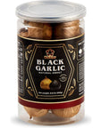 Nat Flav Whole Black Garlic 88 Oz 250g 35mm Size Fermented for 120 Days NonAdditives High in Antioxidants Ready to Eat Healthy Snack