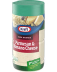 Kraft Parmesan & Romano Grated Cheese (8 oz Shaker)