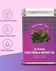 HYGIE AND PANACEE  Herbal Perilla Instant Tea Tia To Tea 30 Tea Bags Natural Traditional Tea Herbal Instant Tea Individually Wrapped Sourced of Vietnam Original Flavor