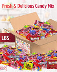 CANDY VARIETY PACK - 5 Lbs Assorted Classic Candy Mix - Bulk Candy Care Package - Holiday Candy, Movie Night Supplies, Snack Food Gift, Office Candy Assortment - Gift Box for Birthday Party, Kids , College Students & Adults (5 lbs)