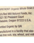 Bob's Red Mill Organic Quick Cooking Rolled Oats (32 Ounce, Pack of 2)