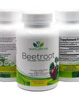 Holistic Lifestyles Premium Organic Beet Root Supplement 1300 mg 60 Capsules