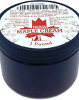 Nova Maple Cream  Pure GradeA Maple Cream Butter Spread 1 Pound